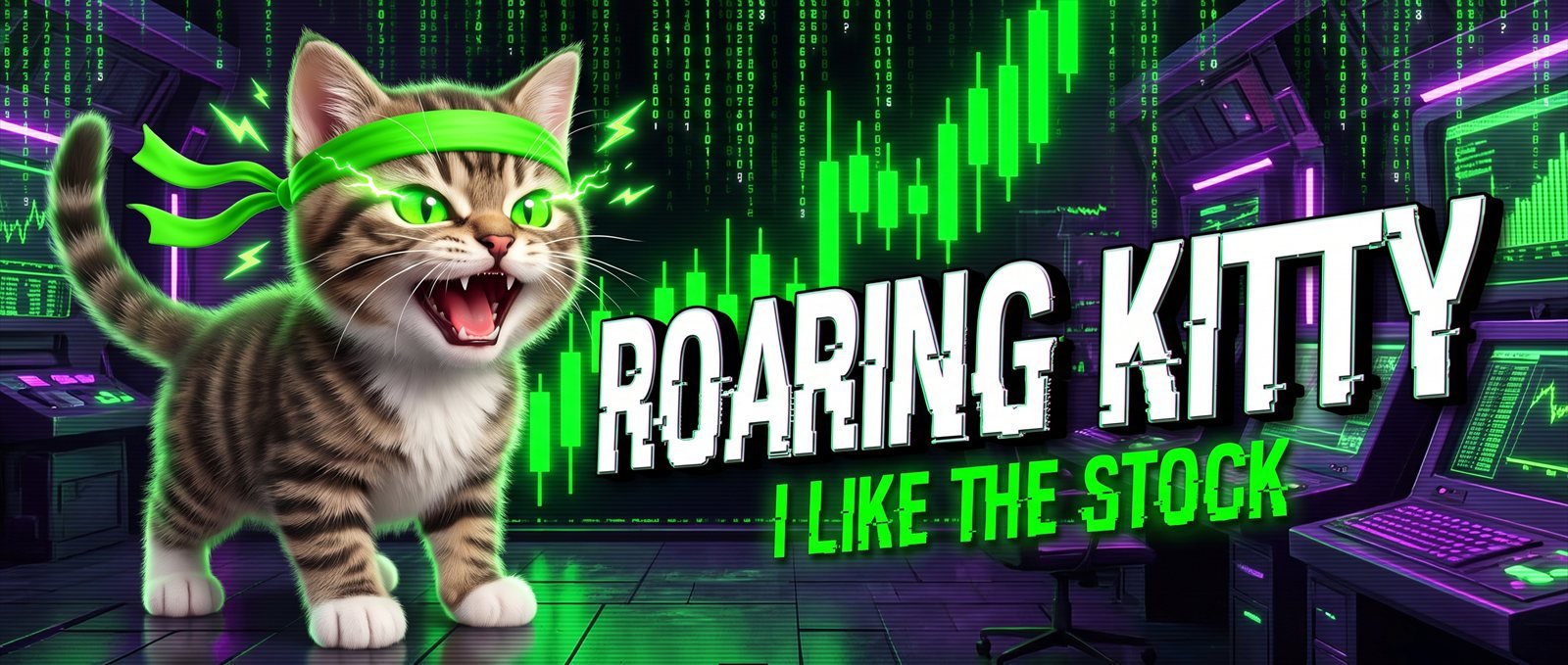 Roaring Kitty banner, I like the stock